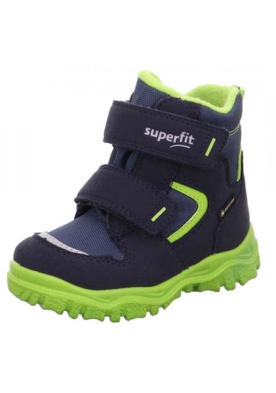 Superfit 1-000047 Husky Çocuk Lacivert/yeşil Gore-tex Bot Lacivert - Yeşil