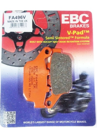 2019-2021 Honda Cbr 650 R Arka Fren Balatası Ebc Fa496V Yarı Sint