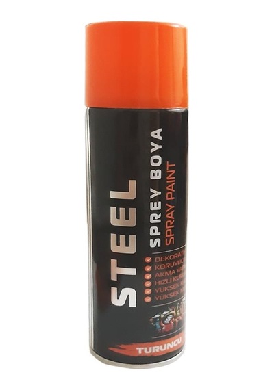 Steel Turuncu Sprey Boya 200 Ml