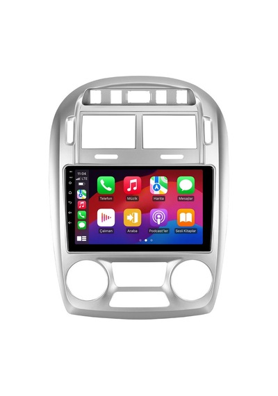 Kia Cerato 2005-2006 Android Multimedya Carplay Android Auto Navigasyon Kameralı 8gb Ram 128gb Pro 9"