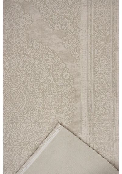 Kashe Halı Harmony 6035 Kemik Salon Halısı Oturma Odası Halısı Koridor Halısı Mutfak Halısı Modern Makine Halısı Krem