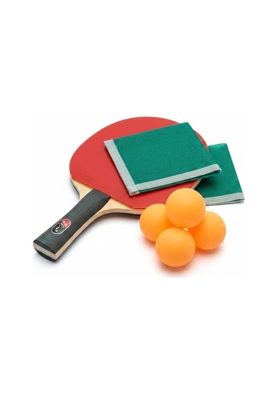 Bsr-809 Pvc De Pinpon Raketi File Ve 3 Top -cnt Kırmızı