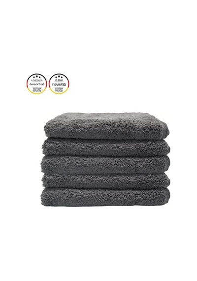 Mikrofiber Çift Yüzlü Oto Kurulama Havlusu, 50x70 Cm, Yüksek Emicilik Açık Indigo