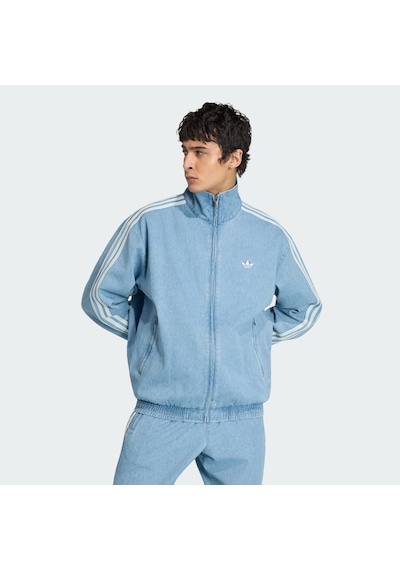 Adidas Kx1196 Denım Fb Jacket Erkek Eşofman Üstü Mavi