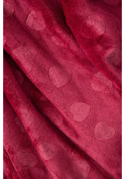 Amore Battaniye 166 226 Cm Tek Kişilik Rouge Kırmızı