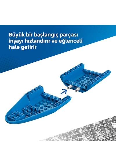LEGO® ǀ Marvel Spidey ve İnanılmaz Arkadaşları Spidey Korsan Gemisi 11208 - 4 Yaş ve Üzeri Çocuklar için Oyuncak Yapım Seti (201P)