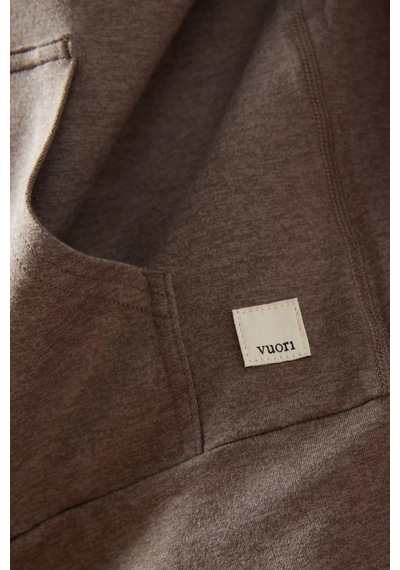 Vuori Halo Hoodie 2.0, Dreamknit & 4 Yönlü Esnek Konfor Kahverengi