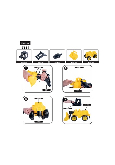 7134 Dev Dozer -dolu Oyuncak
