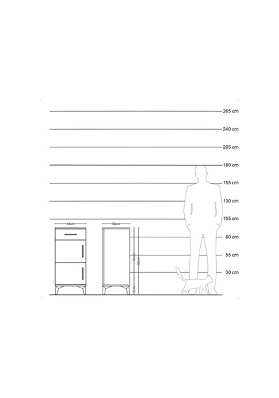 Kronos Komodin Tek Raflı Tek Çekmeceli 2 Kapaklı 44x59x96 Çam... Çam Kronos Komodin Tek Raflı Tek Çekmeceli 2 Kapaklı 44x59x96 Çam... Çam