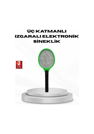Flzdgnkr Yüksek Gerilimli Elektronik Sinek Raket Sessiz, Kimyasız Ve Güvenli Kullanım