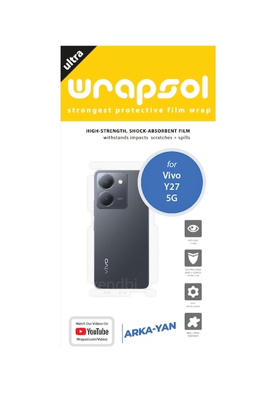 Vivo Y27 5g Arka Ve Yan Koruyucu Poliüretan Film