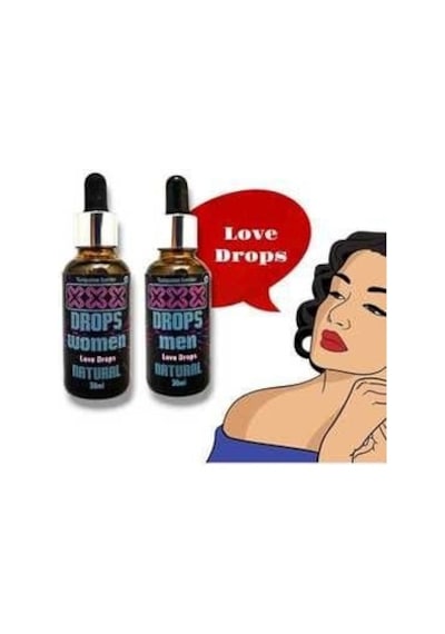 Love Drops Women 30 Ml + Love Drops Men 30 Ml Maksimum Istek