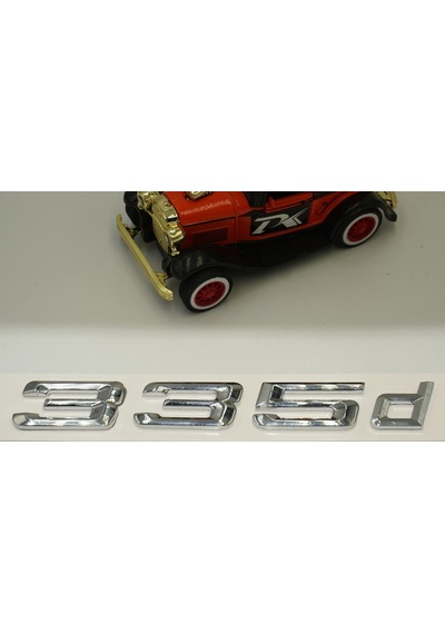 Bmw 335D Bagaj Krom Metal 3M 3D Yazı Logo (528112324)