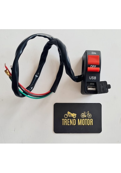 Far Sis Farı Açma Kapama Anahtarı Usb - Motosiklet Far Sis Farı Açma Kapama Anahtarı Usb - Motosiklet
