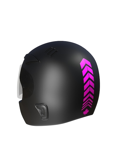 2 Adet Sport Kask, Araba Ayna Gül Pembesi Kask Sticker Çınar Extreme