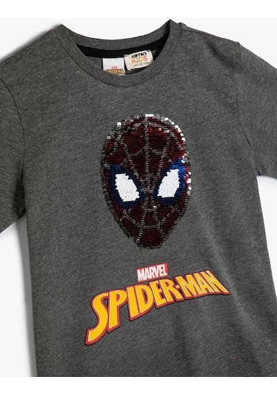 Koton Spiderman Tişört Pullu Payetli Lisanslı Antrasit 4skb10055tk 4SKB10055TK939 Antrasit Koton Spiderman Tişört Pullu Payetli Lisanslı Antrasit 4skb10055tk 4SKB10055TK939 Antrasit