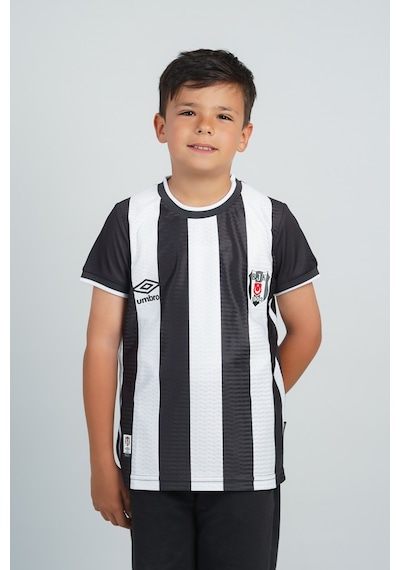 Gsstore Beşiktaş Çubuklu Çocuk Forma Siyah - Beyaz