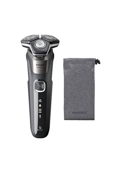 Serisi Tıraş Makinesi Sinekkaydı Tıraş Skin Iq Teknolojisi Islak Ve Kuru Kullanım Hassas Düzeltici Başlık S5887 Diğer