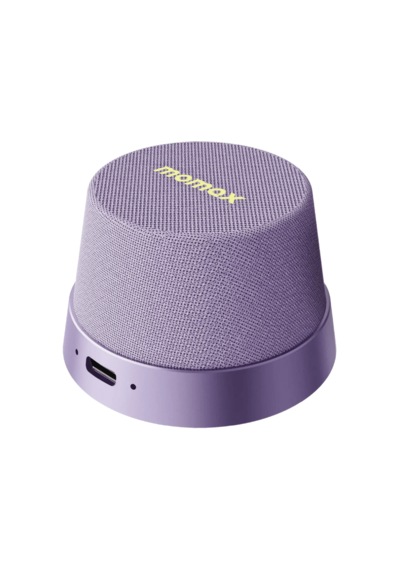 Momax 1-vibe Go Magnetic Wireless Taşınabilir Kablosuz Hoparlör Purple