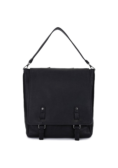 Bruno Shoes Bruno Rossi Bag Erkek Hakiki Deri Siyah Sırt Çantası 1048 332 Erk Canta Sk24-25 Nero Siyah