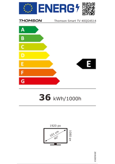 THOMSON 40QG4S14 40" 102 Ekran Uydu Alıcılı Google Smart FHD QLED TV