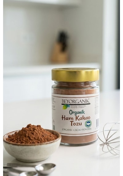 Organik Ham Kakao Tozu Pestisit Analizli 120 G