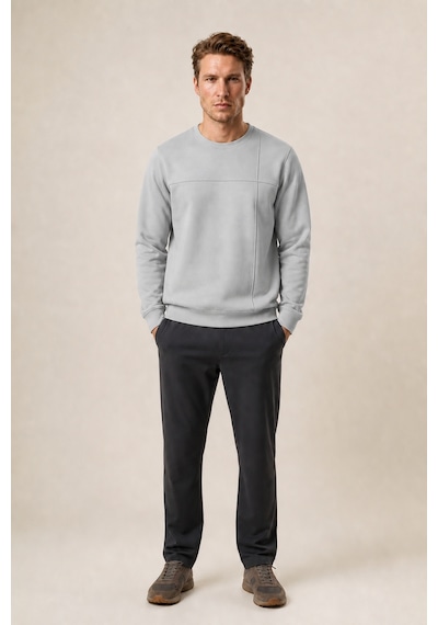 Redline Benko Regular Fit Kışlık Sweatshirt Yeni Sezon Gri