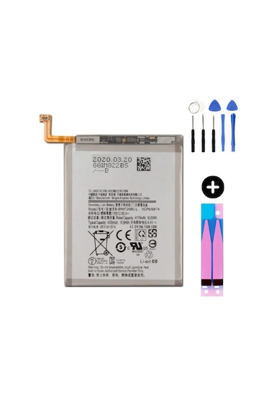 Samsung Galaxy Note 10 Plus N975f Uyumlu A Kalite Batarya Pil + Montaj Seti