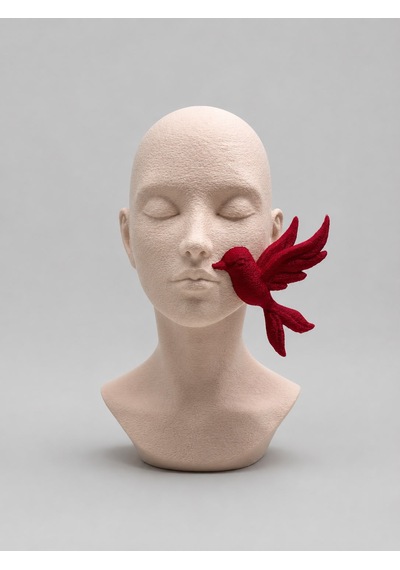 Kanatların Sesi 15cm Dekoratif Biblo 3d Baskı