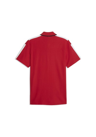 Puma Ferrari Mt7 Erkek Kırmızı Günlük Stil Polo Yaka T-shirt 63583102 Kırmızı