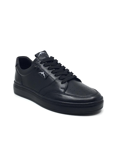 Lisans Shoes %100 Deri Ortopedik Erkek Yazlık Rahat Sneaker Spor Ayakkabı 40-44 Siyah