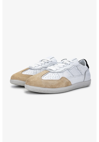 Valmenti Kadın Hakiki Deri Bej Sneakers & Spor Ayakkabı 1044 1000-v Bn Ayk Y24 Bej Bej