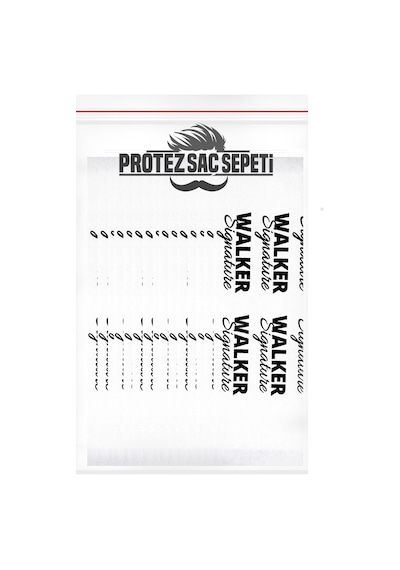 Walker Tape Signature Protez Saç Bandı 36 Adet Düz (2.5Cmx7.5Cm)