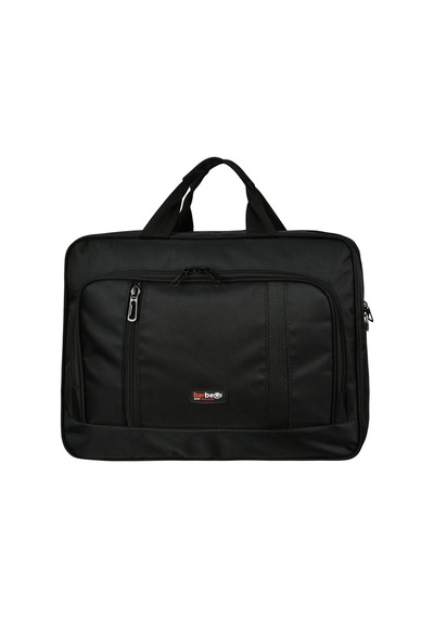 Galb Leather Unisex Siyah 16.5 Inc Laptop & Evrak Cantasi