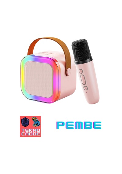 K12 Mini Aux/tf/usb/bluetooth Hoparlör Mikrofon Çocuklar İçin Karaoke Hoparlör Kit