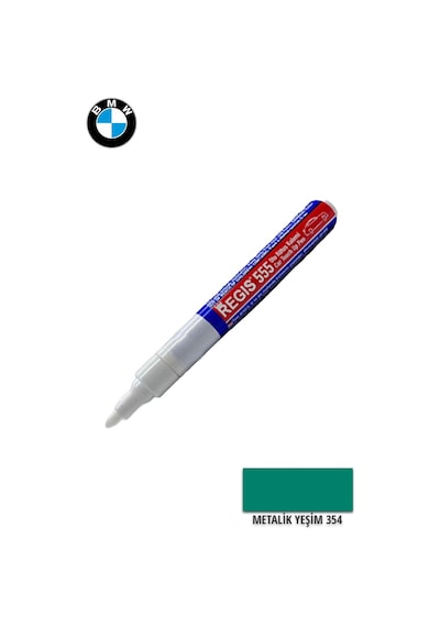 Oto Tam Örtücü Rötüş Kalemleri Bmw 354 Metalik Yeşil Çizik Giderici Oto R.k-11963
