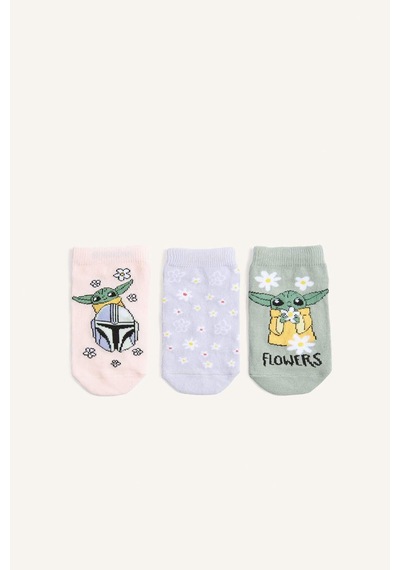 Defacto Star Wars Lisanslı-mandalorıan 3lü Pamuklu Patik Çorap Kız Çocuk G1458a8nskr1 Çok Renkli-kr1 Defacto Star Wars Lisanslı-mandalorıan 3lü Pamuklu Patik Çorap Kız Çocuk G1458a8nskr1 Çok Renkli-kr1