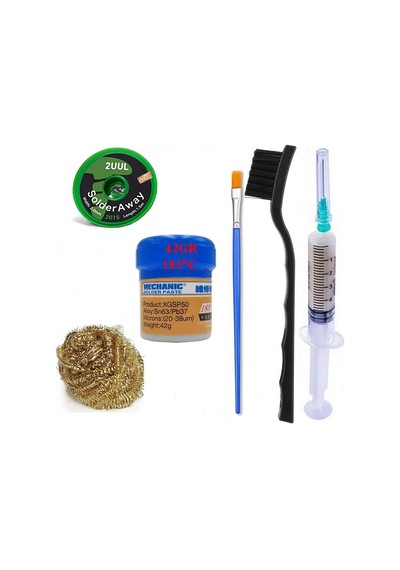 Mechanic Krem/ Lehim Solder Paste 183 C Sn63/pb37 42gr Flux Lehim Toplama 2uul-2015 Emme Fitili 2,0mm St24