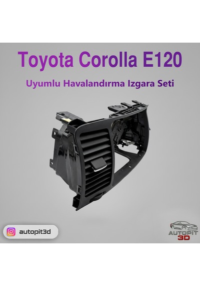 Toyota Corolla E120 Uyumlu Havalandırma Izgara Seti