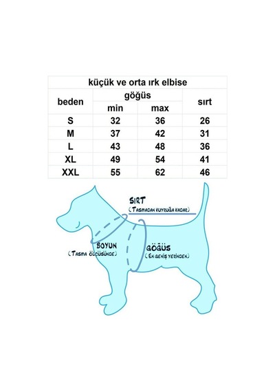 Noel Anne Elbisesi Mini Köpeklere Uygun Polar Medium