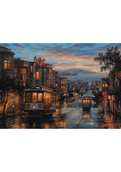 Anatolian San Francisco Sokakları 1500 Parça Puzzle