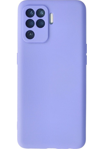 Oppo Reno 5 Lite Kılıf Premium Rubber Renkli Silikon Kılıf Prm