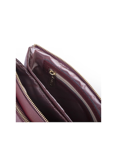 Nas Bag Kadın Çapraz Ve Clutch Çanta Bilek Ve Çapraz Askılı 24x15 Cm Bordo Victoria
