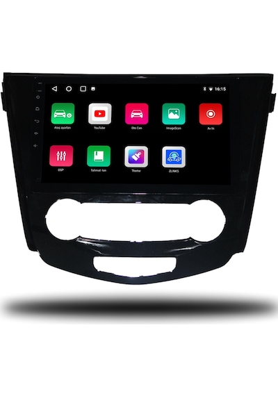 Navxcel Nissan Qashqai Android Carplay Multimedya 2014-2021 Manuel Klima 4GB Ram + 32GB Hafıza