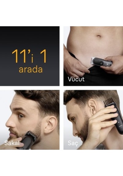 11 Farklı İşlevi Olan Tıraş Kitinde Keskin Bıçak Ve Vücut Tıraşı
