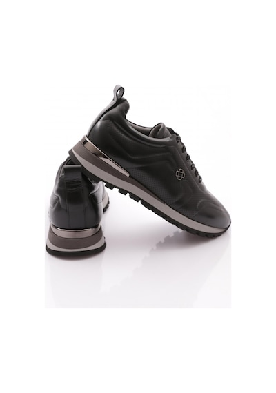 Dgn 5960 Erkek Bağcikli Sneakers Ayakkabi Siyah