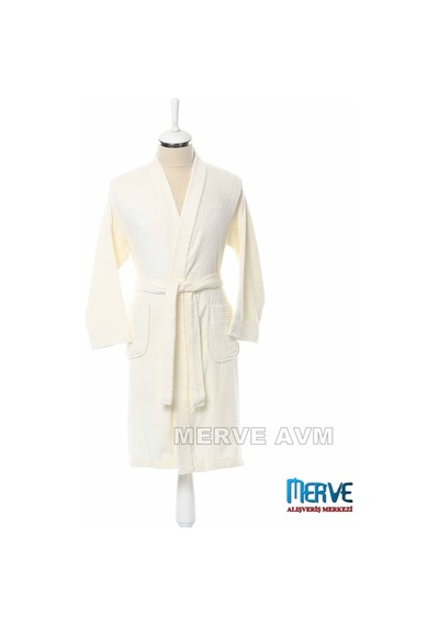 Özdilek M Beden Imperial Kimono Tek Bornoz (Bay, Bayan) Krem Özdilek M Beden Imperial Kimono Tek Bornoz (Bay, Bayan) Krem
