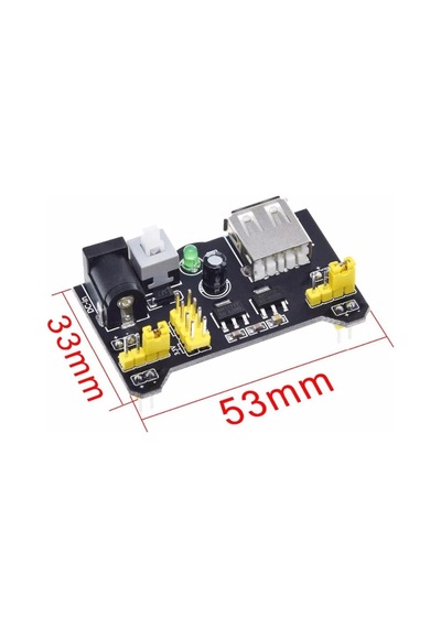 Mb102 Breadboard Güç Kaynağı Modülü 3.3v 5v