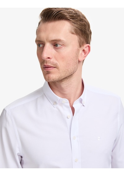 Pierre Cardin Erkek Beyaz Gömlek Desenli 50325365-vr013