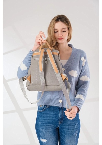 Just Polo Yeni Sezon Kadın Sırt Çantası 2177mh Gri